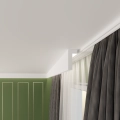 Gardinenleiste LED, Gardinenstuckleiste - K-01 12 cm